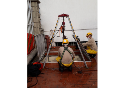 Tripode de rescate.